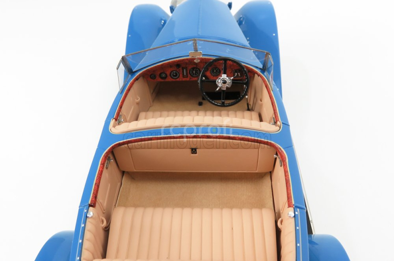 Matrix scale models Rolls royce Phantom Experimental Vehicle Ch.10ex By Barker Cabriolet 1926 1:18 Světle Modrá Bílá