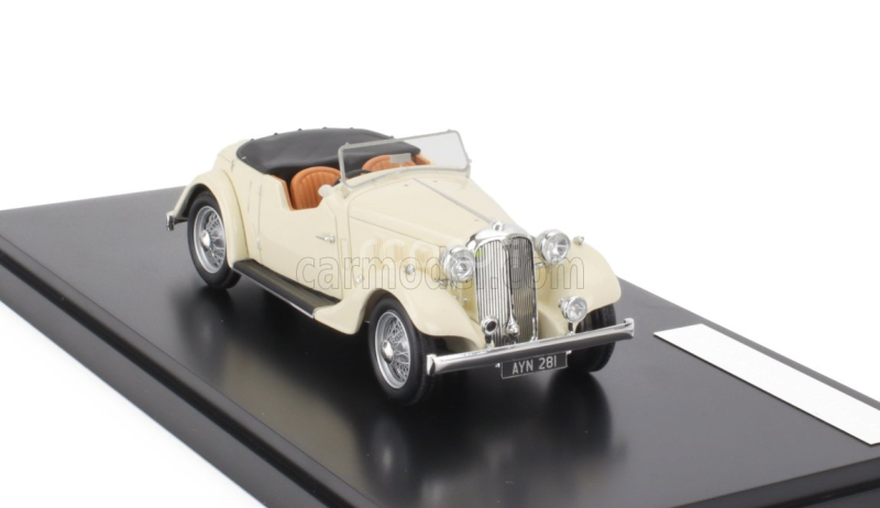 Matrix scale models Rover 12hp (p1) Tourer Cabriolet Open 1934 1:43 Bílá