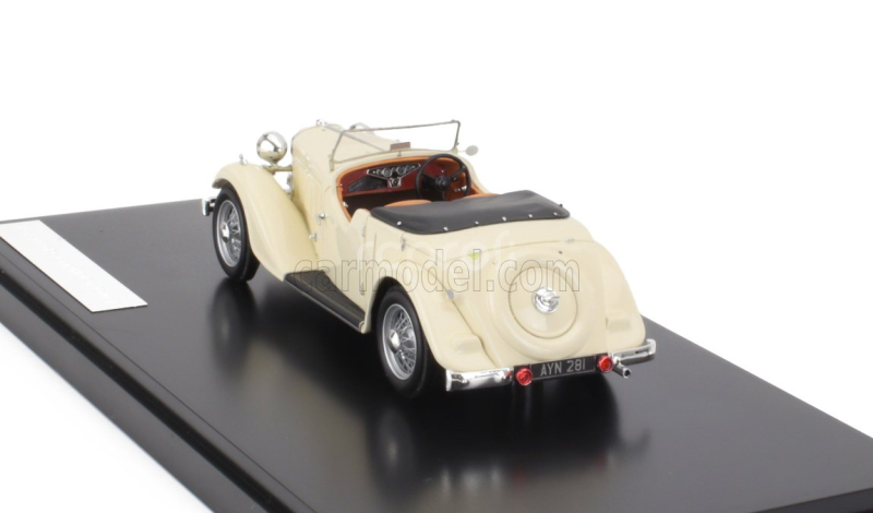 Matrix scale models Rover 12hp (p1) Tourer Cabriolet Open 1934 1:43 Bílá