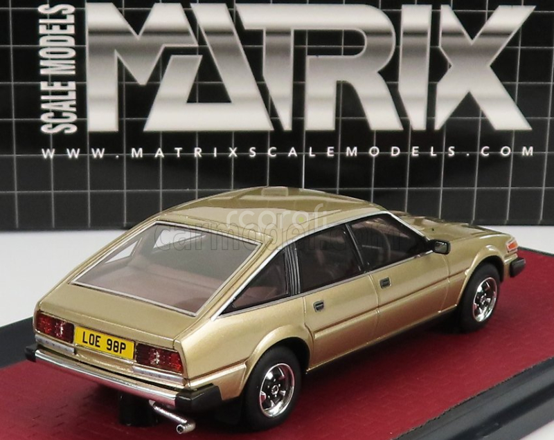 Matrix scale models Rover 3500 Sd1 Mki 1976 1:43 Gold