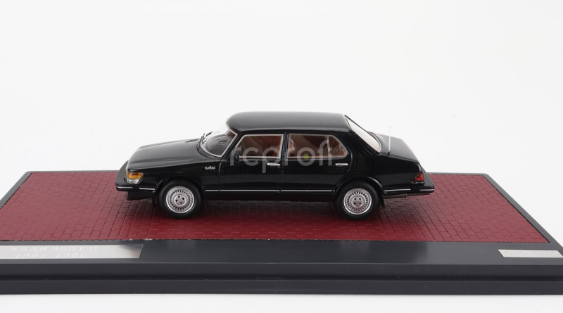 Matrix scale models Saab 900 Cd Turbo 1986 1:43 Black