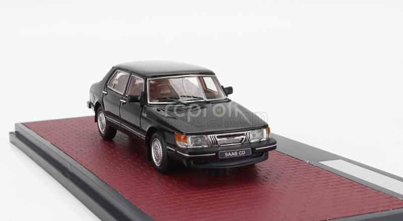 Matrix scale models Saab 900 Cd Turbo 1986 1:43 Black