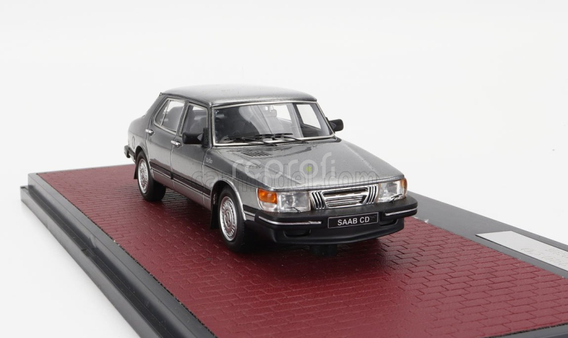 Matrix scale models Saab 900 Cd Turbo 1986 1:43 Grey Met