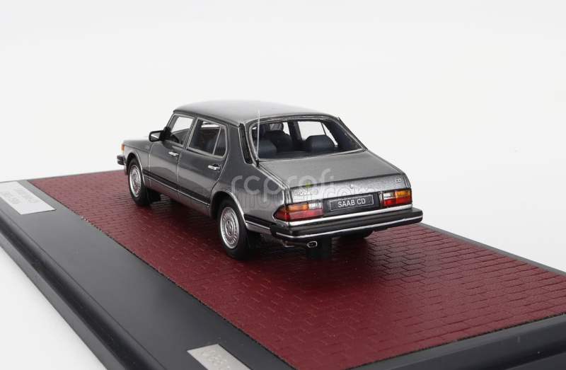 Matrix scale models Saab 900 Cd Turbo 1986 1:43 Grey Met