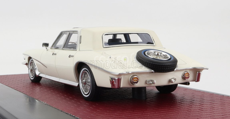 Matrix scale models Stutz Duplex Sedan 1971 1:43 Bílá