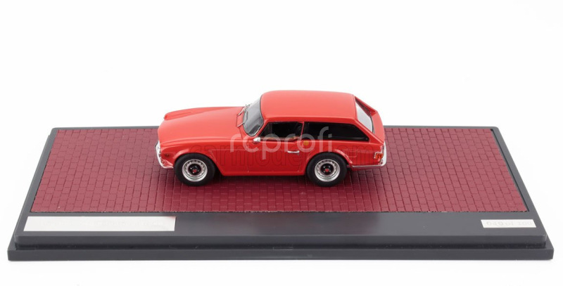 Matrix scale models Triumph Tr6 Shooting Brake Sw Station Wagon 1974 1:43 Red