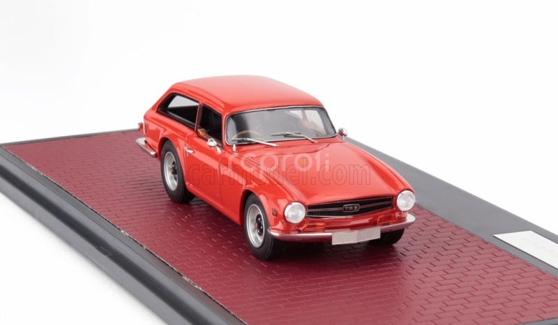 Matrix scale models Triumph Tr6 Shooting Brake Sw Station Wagon 1974 1:43 Red