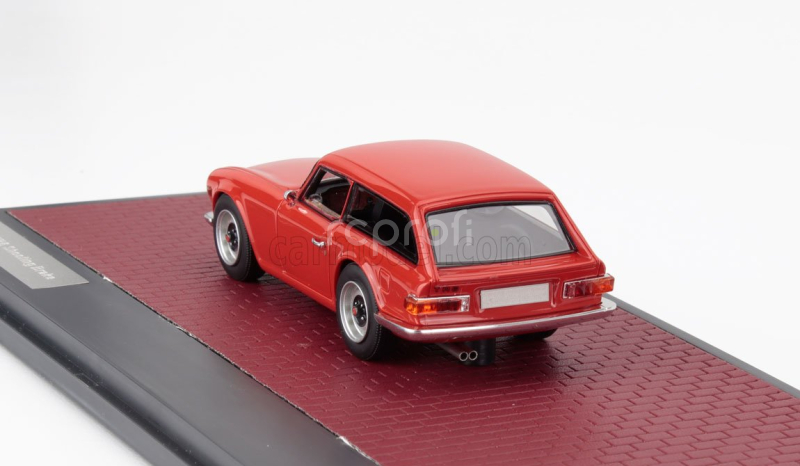Matrix scale models Triumph Tr6 Shooting Brake Sw Station Wagon 1974 1:43 Red