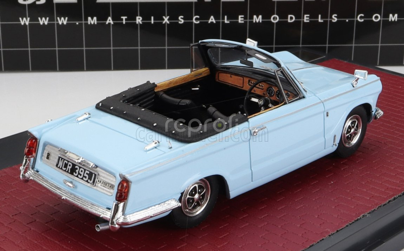 Matrix scale models Triumph Vitesse Dhc 1968 1:43 Blue