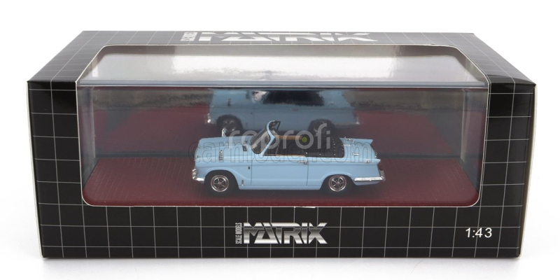 Matrix scale models Triumph Vitesse Dhc 1968 1:43 Blue