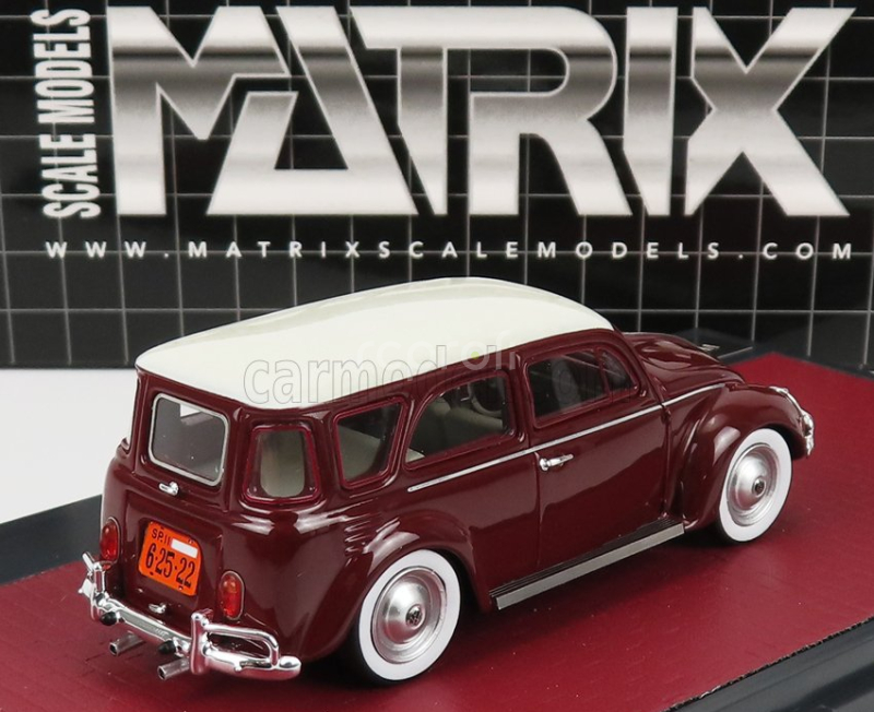 Matrix scale models Volkswagen Fusca Sw Station Wagon Prototype 1962 1:43 Hnědá Bílá