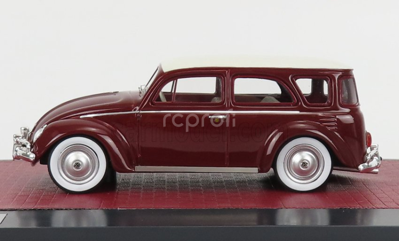 Matrix scale models Volkswagen Fusca Sw Station Wagon Prototype 1962 1:43 Hnědá Bílá