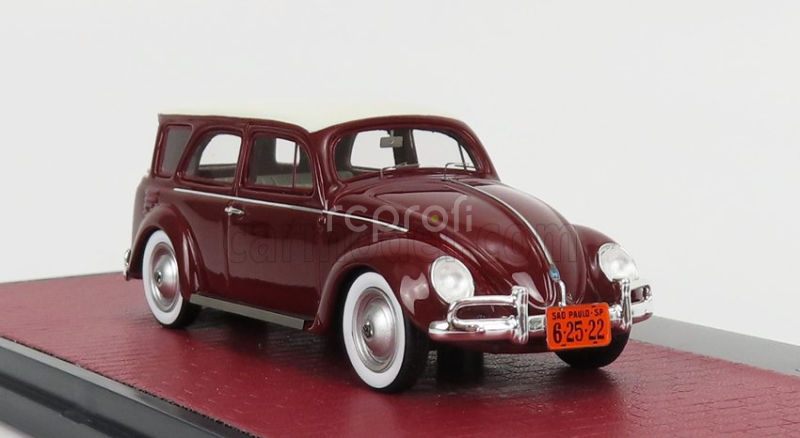 Matrix scale models Volkswagen Fusca Sw Station Wagon Prototype 1962 1:43 Hnědá Bílá