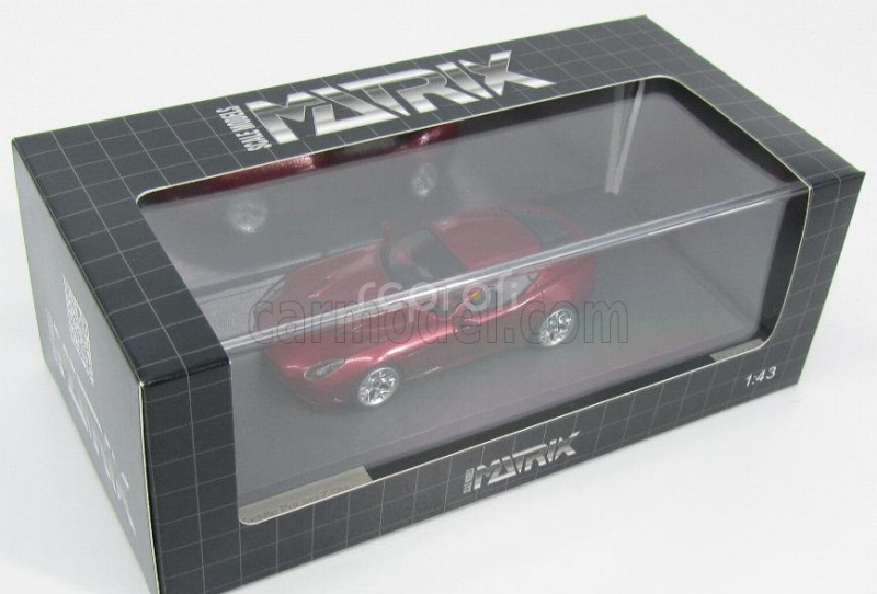 Matrix scale models Zagato Perana Z-one Coupe 2009 1:43 Red Met