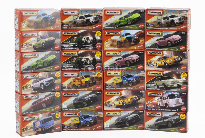 Mattel hot wheels BMW Set Assortment 48 Cars Pieces 1:64 Různé