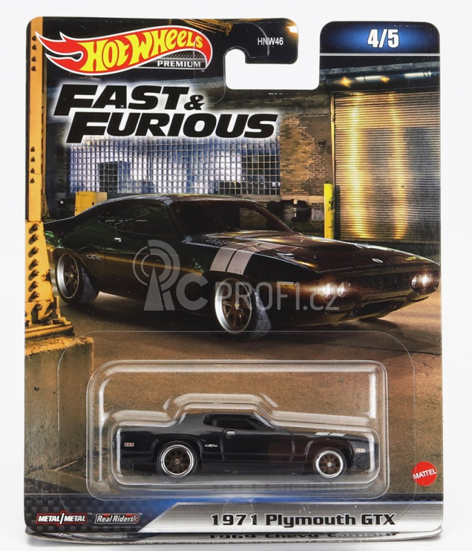 Mattel hot wheels Chevrolet Set Assortment 10 Pieces Fast & Furious 1:64 Různé
