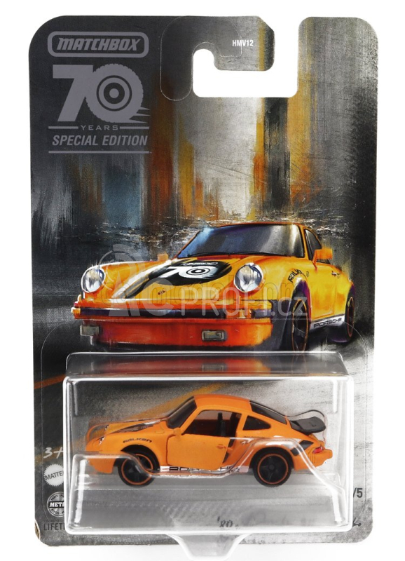 Mattel hot wheels Fiat Set Assortment 10 Pieces - 70 Years Edition 1:64 Orange