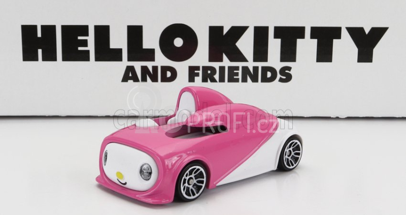 Mattel hot wheels Hello kitty Set pěti modelů Hello Kitty And Friends 1:64