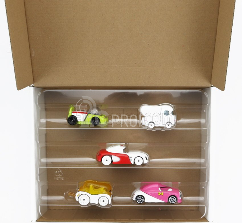 Mattel hot wheels Hello kitty Set pěti modelů Hello Kitty And Friends 1:64