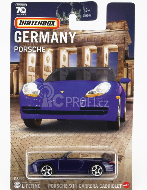 Mattel hot wheels Mercedes benz Set Assortment 10 Pieces Best Of Germany - 5 Series 1:64 Různé