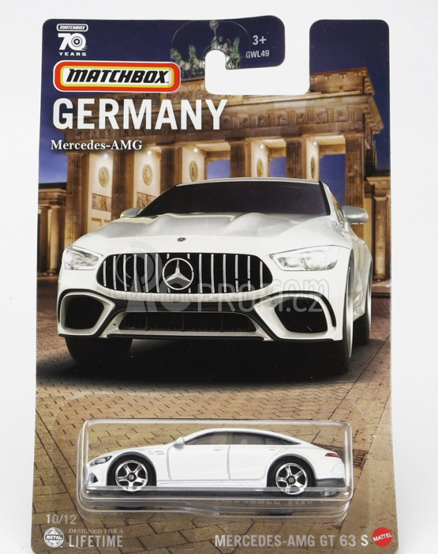 Mattel hot wheels Mercedes benz Set Assortment 10 Pieces Best Of Germany - 5 Series 1:64 Různé