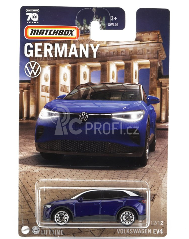 Mattel hot wheels Mercedes benz Set Assortment 10 Pieces Best Of Germany - 6 Series 1:64 Různé