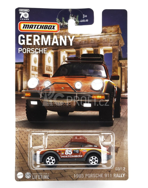 Mattel hot wheels Mercedes benz Set Assortment 10 Pieces Best Of Germany - 6 Series 1:64 Různé