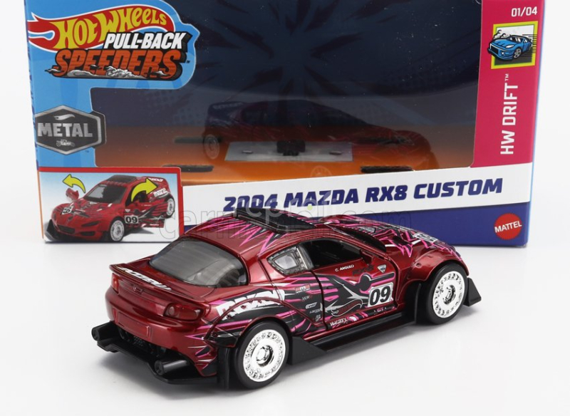 Mattel hot wheels Mitsubishi Set Assortment 12 Pieces Speeders Series 1:43 Různé