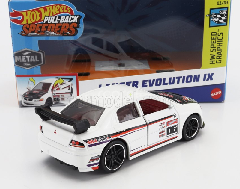 Mattel hot wheels Mitsubishi Set Assortment 12 Pieces Speeders Series 1:43 Různé