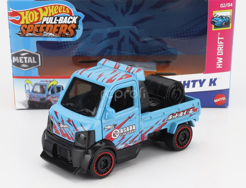 Mattel hot wheels Mitsubishi Set Assortment 12 Pieces Speeders Series 1:43 Různé
