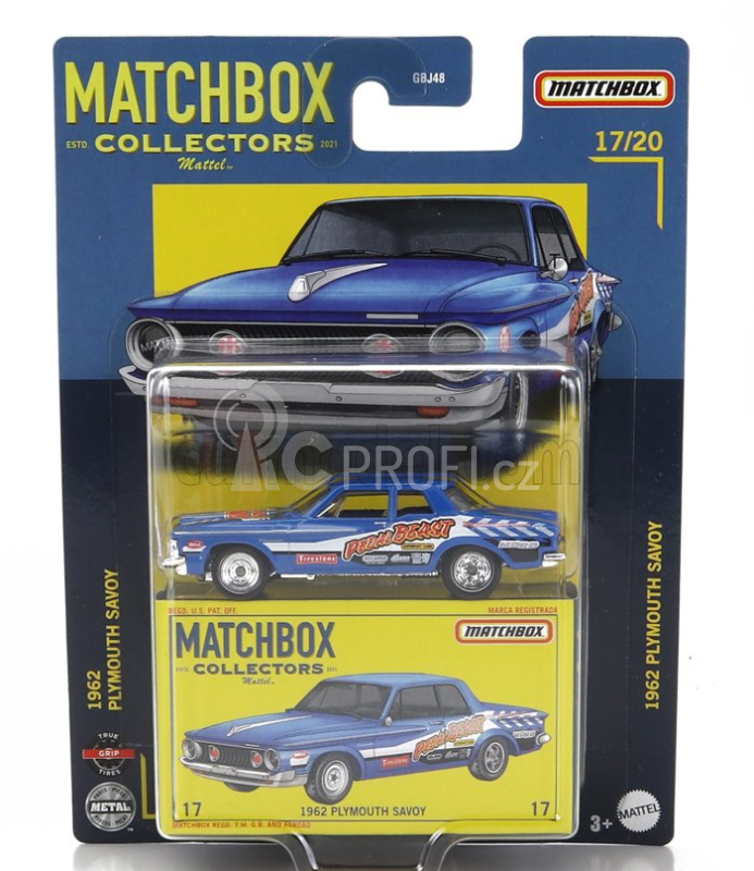 Mattel hot wheels Plymouth Set Assortment 8 Pieces 1:64 Různé