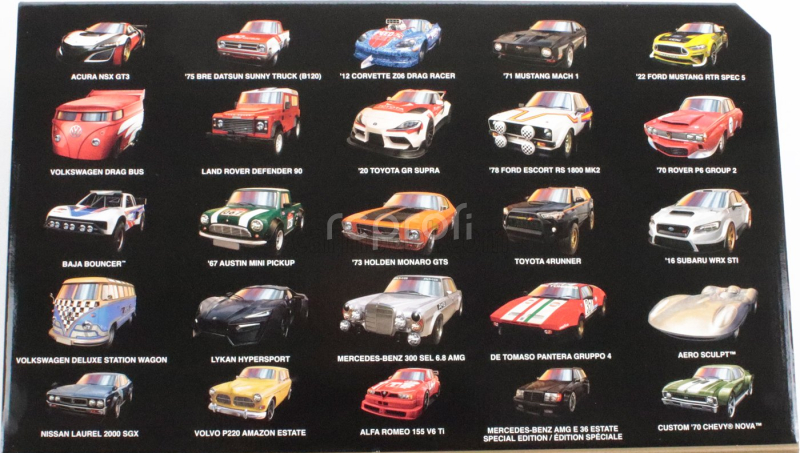 Mattel hot wheels Porsche Set Boulevard Assortment 25 Cars Pieces 1:64 Různé