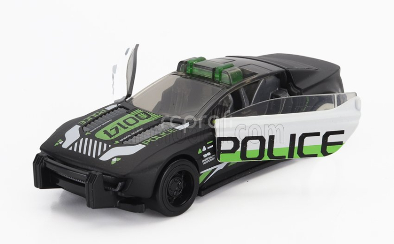 Mattel hot wheels Speeders Alpha Pursuit Police 1:43 Black