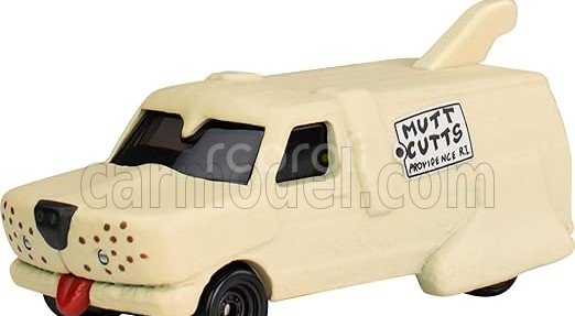 Mattel hot wheels Truck Van Mutt Cutts Providence R.i. Dumb & Dumber Movie 1994 1:64 Cream