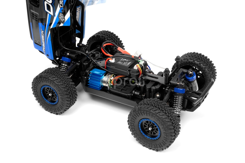 RC auto Maverick Doha 1/20 4WD Electric Truck, modrá