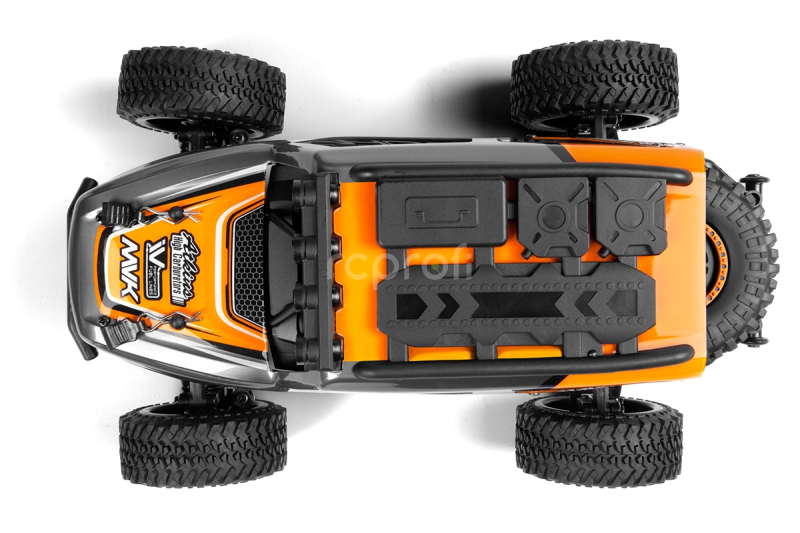 RC auto Maverick Doha 1/20 4WD Electric Truck, oranžová