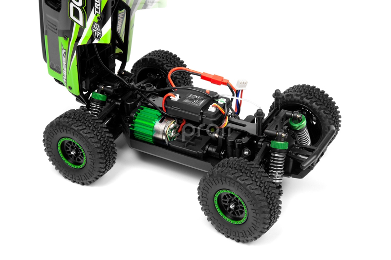 RC auto Maverick Doha 1/20 4WD Electric Truck, zelená