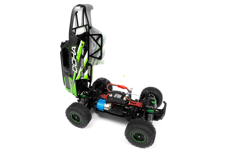 RC auto Maverick Doha 1/20 4WD Electric Truck, zelená