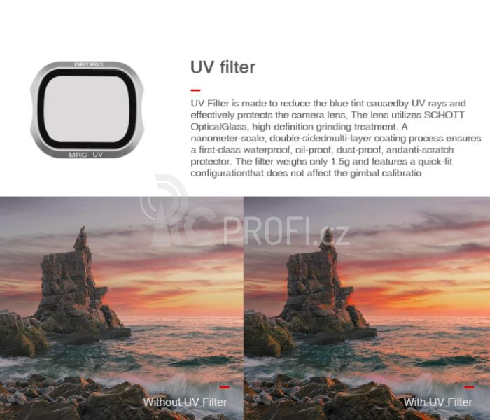 MAVIC 2 PRO - Pack 6 Lens Filter