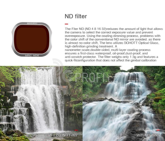 MAVIC 2 PRO - Pack 6 Lens Filter
