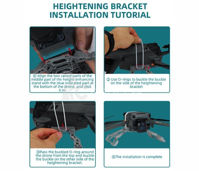 MAVIC 3 - 6cm skládací podvozek