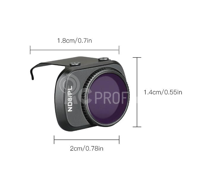 MAVIC MINI - Adjustable Filter Set (ND 4 pack)