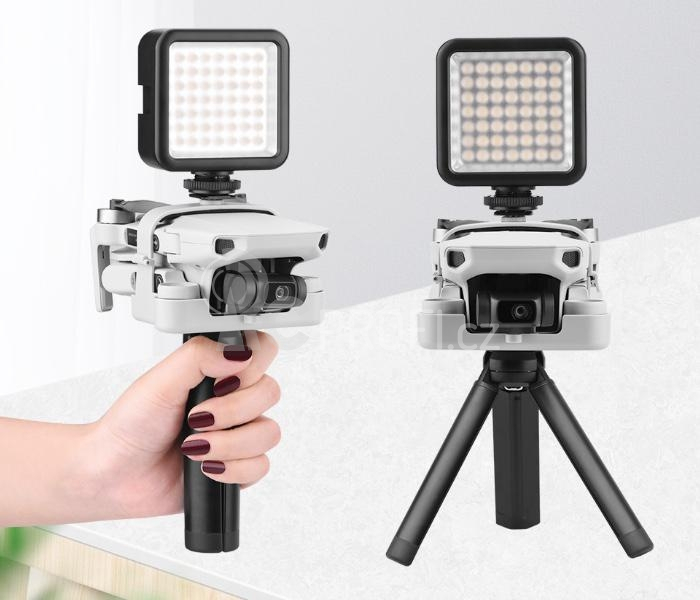 MAVIC MINI - Držák pro ruční natáčení + LED
