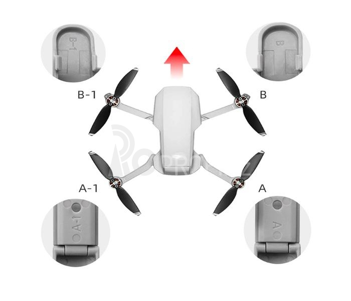 MAVIC MINI - Rozkládací zvýšené přistávací nohy