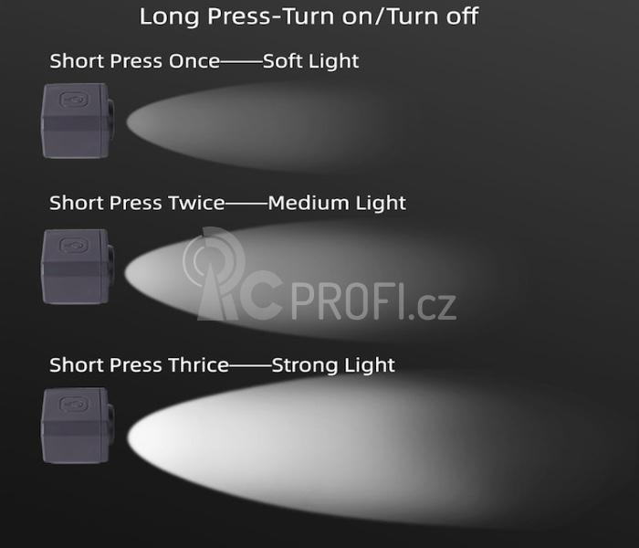 MAVIC - Navigation Spot Light for Drones (With Battery)