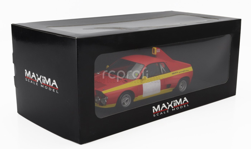 Maxima Abarth Se030 Pininfarina - Press 1974 1:18 Matná Červená Žlutá