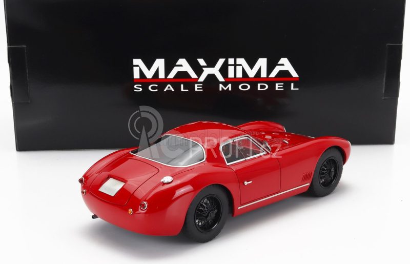 Maxima Alfa romeo Atl Sport Coupe 2000 1968 – Black Wheels 1:18 Rosso Alfa Red