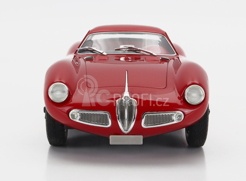 Maxima Alfa romeo Atl Sport Coupe 2000 1968 – Black Wheels 1:18 Rosso Alfa Red