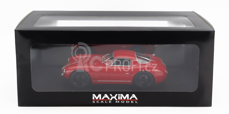 Maxima Alfa romeo Atl Sport Coupe 2000 1968 – Black Wheels 1:18 Rosso Alfa Red