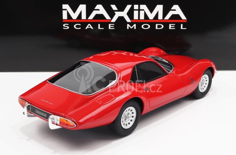 Maxima Alfa romeo Giulia Tz2 Coupe Pininfarina 1965 1:18 Alfa Red